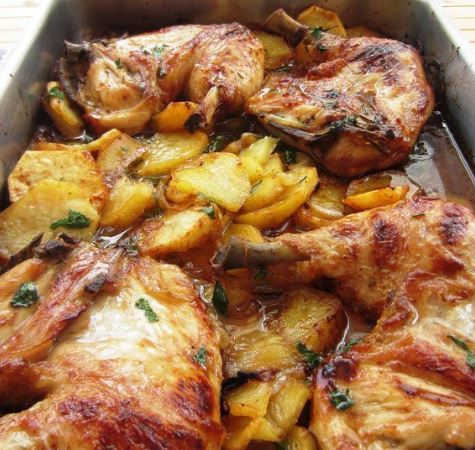 Receta de pollo horneado en piezas | Recetas de Pollo
